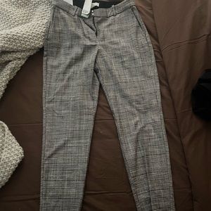 H&M Plaid Ankle Pants